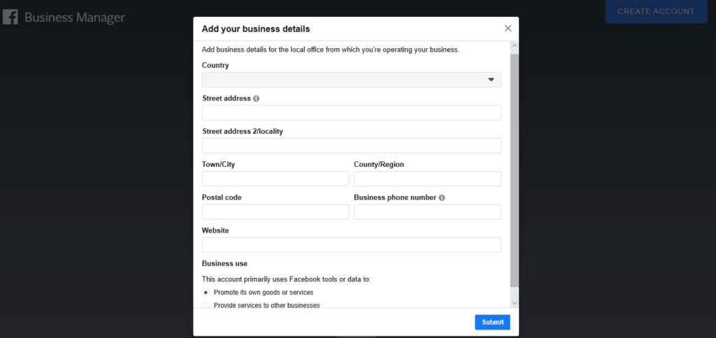 Configurations to Link Facebook Pages